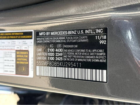 2019 Mercedes-Benz C-Class C 300