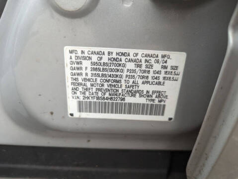 2004 Honda Pilot EX-L