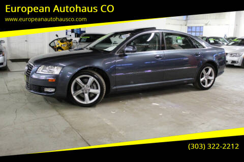 2009 Audi A8 L for sale at European Autohaus CO in Denver CO