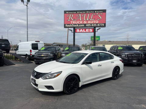 2018 Nissan Altima for sale at RAUL'S TRUCK & AUTO SALES, INC in Oklahoma City OK