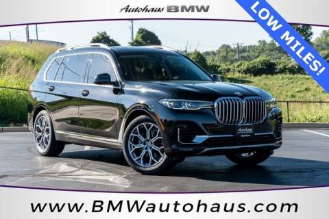 2020 BMW X7 for sale at Autohaus Group of St. Louis MO - 3015 South Hanley Road Lot in Saint Louis MO