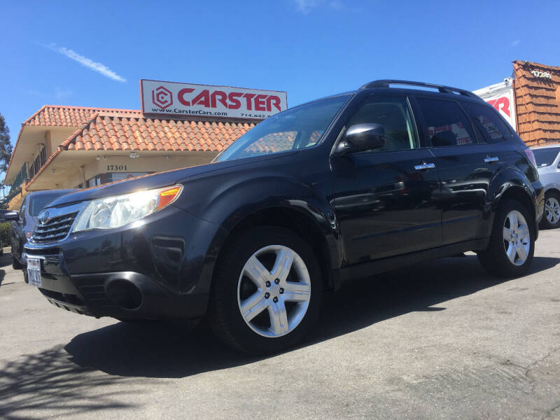 2010 Subaru Forester for sale at CARSTER in Huntington Beach CA