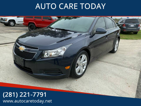 2014 Chevrolet Cruze for sale at AUTO CARE TODAY in Spring TX