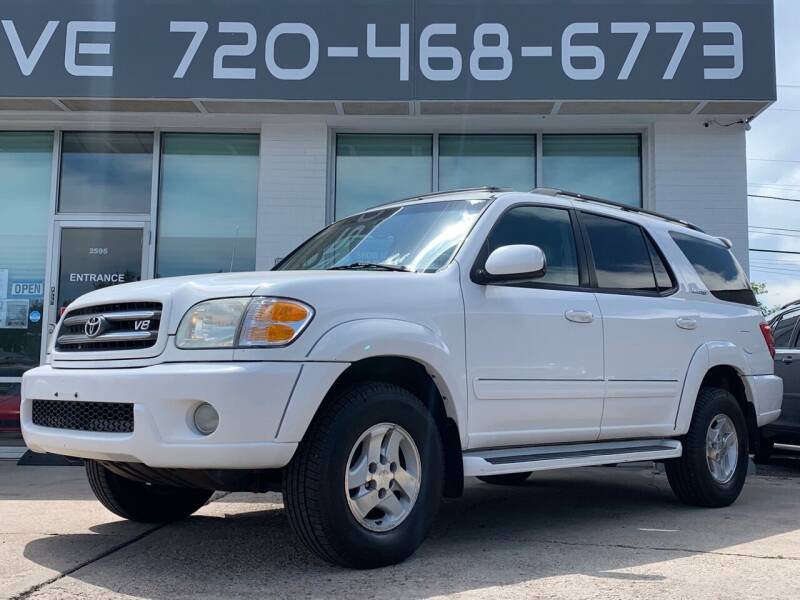 2002 Toyota Sequoia for sale at Shift Automotive in Lakewood CO