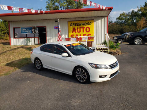 2014 Honda Accord for sale at Greenwood Auto Sales in Greenwood AR
