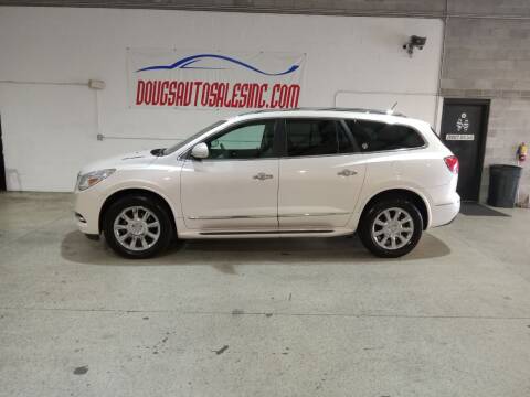 2014 Buick Enclave for sale at DOUG'S AUTO SALES INC in Pleasant View TN