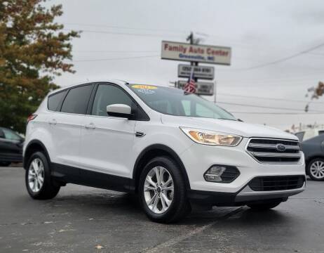 2017 Ford Escape for sale at FAMILY AUTO CENTER in Greenville NC