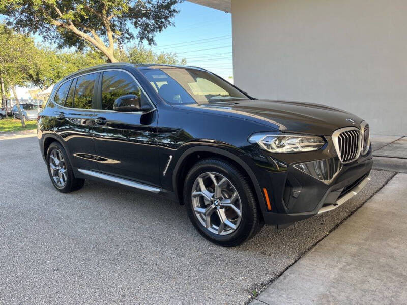 Used 2023 BMW X3 30i with VIN 5UX43DP01P9T22771 for sale in Davie, FL