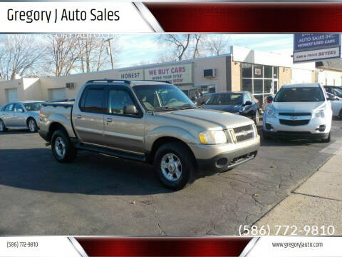 Ford Explorer Sport Trac For Sale In Roseville Mi Gregory J Auto Sales