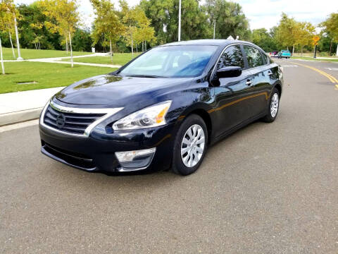 2015 Nissan Altima for sale at Lux Global Auto Sales in Sacramento CA