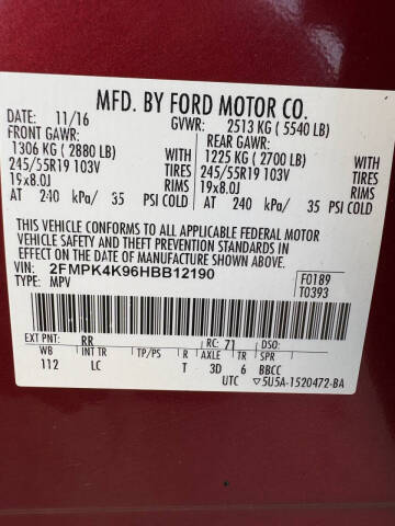 2017 Ford Edge Titanium