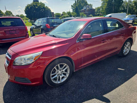 2013 Chevrolet Malibu for sale at Faithful Cars Auto Sales in North Branch MI