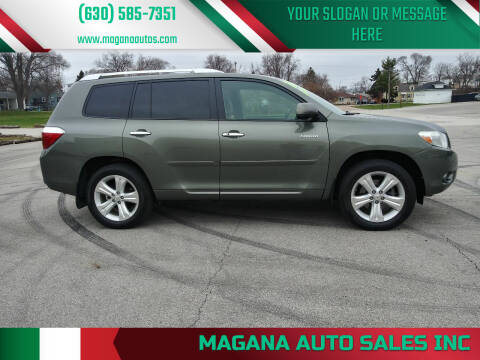 2010 Toyota Highlander for sale at Magana Auto Sales Inc in Aurora IL
