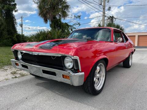 1969 Chevrolet Nova for sale at American Classics Autotrader LLC in Pompano Beach FL