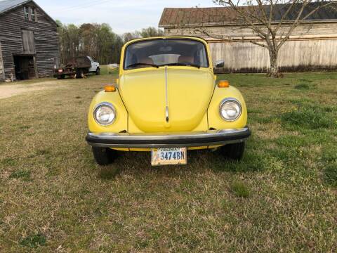 1979 Volkswagen Super Beetle for sale at Eastern Shore Classic Cars in Easton MD