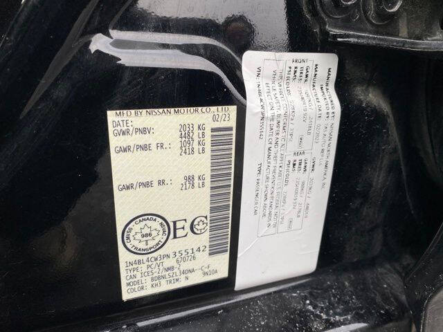 2023 Nissan Altima 2.5 SR