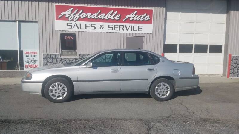2003 Chevrolet Impala for sale at Affordable Auto Sales & Service in Berkeley Springs WV