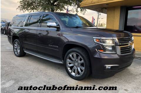 2015 Chevrolet Suburban for sale at AUTO CLUB OF MIAMI, INC in Miami FL