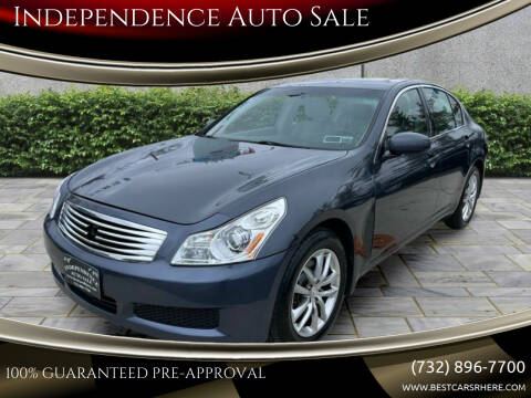 2007 Infiniti G35 for sale at Independence Auto Sale in Bordentown NJ