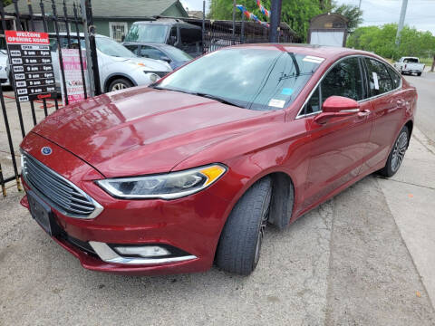 2017 Ford Fusion for sale at C.J. AUTO SALES llc. in San Antonio TX