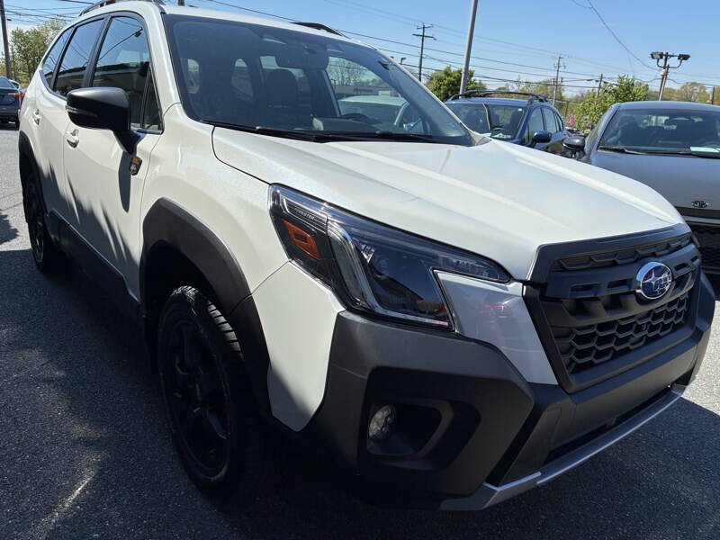 White 2022 Subaru Forester Wilderness AWD Wilderness 4dr Crossover 1