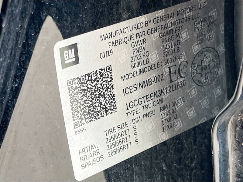 2019 Chevrolet Colorado ZR2