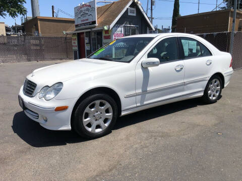 2005 Mercedes-Benz C-Class for sale at C J Auto Sales in Riverbank CA