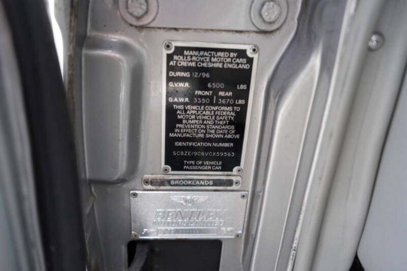 1997 Bentley Brooklands