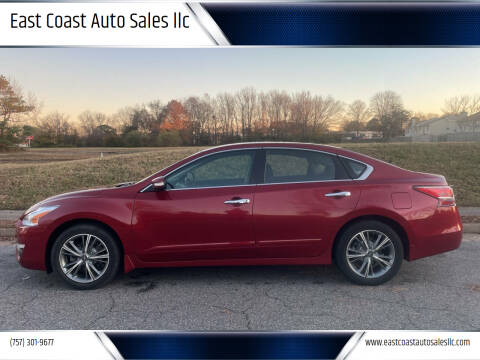 2014 Nissan Altima for sale at East Coast Auto Sales llc in Virginia Beach VA