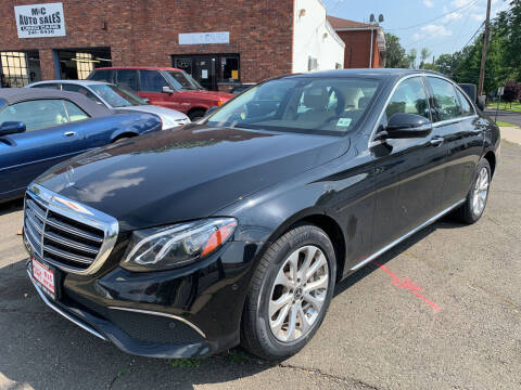 2018 Mercedes-Benz E-Class for sale at M & C AUTO SALES in Roselle NJ