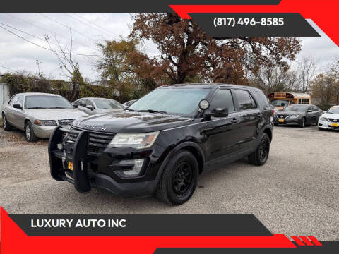 2016 Ford Explorer Police Interceptor Utility