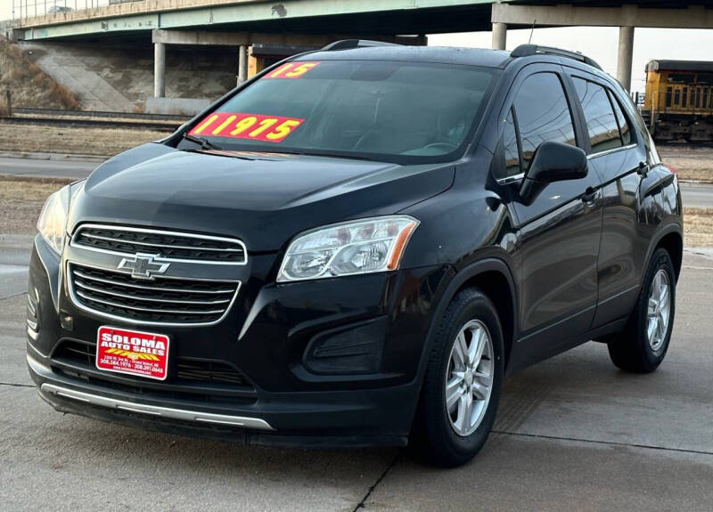 2015 Chevrolet Trax for sale at SOLOMA AUTO SALES in Grand Island NE