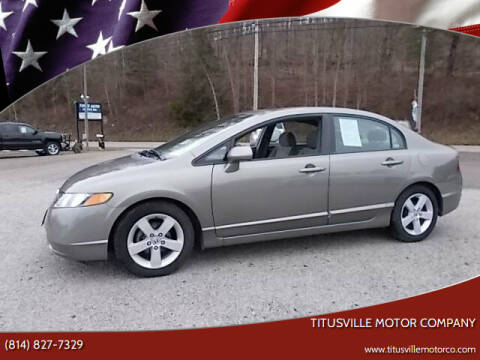 2006 Honda Civic for sale at Titusville Motor Company in Titusville PA