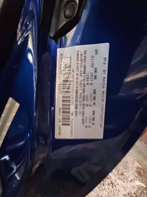 1999 Mazda MX-5 Miata 10th Anniversary