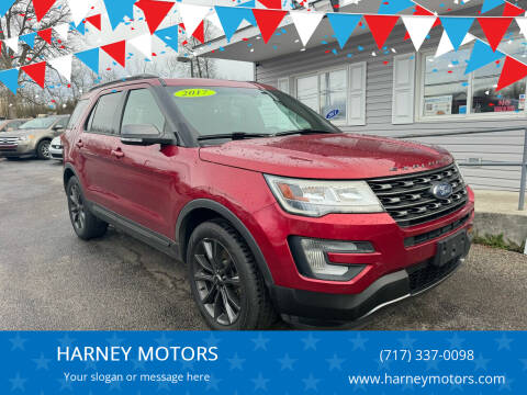 2017 Ford Explorer for sale at HARNEY MOTORS in Gettysburg PA