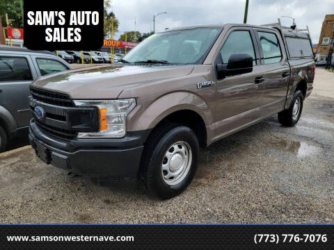 2018 Ford F-150 for sale at SAM'S AUTO SALES in Chicago IL