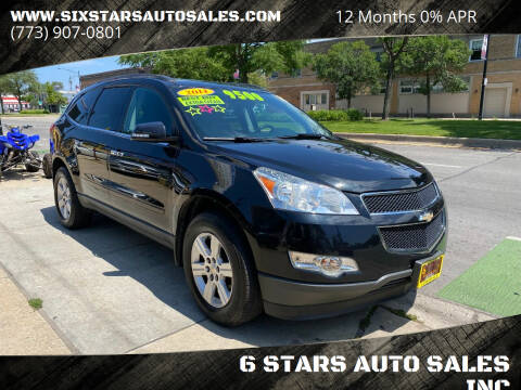 2012 Chevrolet Traverse for sale at 6 STARS AUTO SALES INC in Chicago IL