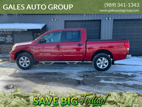 2011 Nissan Titan for sale at GALES AUTO GROUP in Saginaw MI