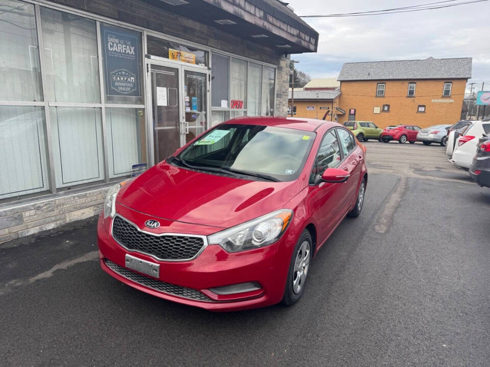 2015 Kia Forte for sale at B N M Auto Sales Inc in New Castle, PA