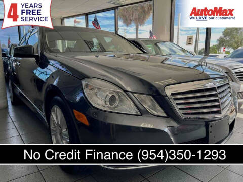 2013 Mercedes-Benz E-Class for sale at Auto Max in Hollywood FL