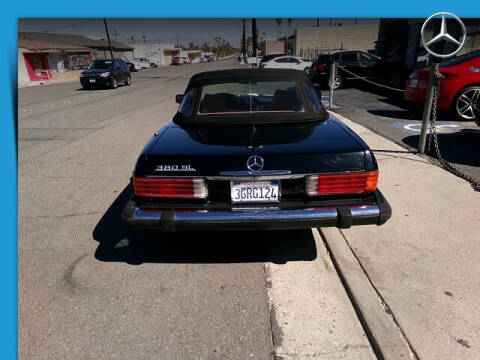 1984 Mercedes-Benz 380-Class for sale at One Eleven Vintage Cars in Palm Springs CA