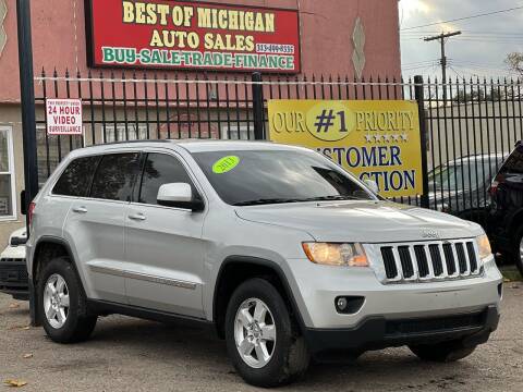2013 Jeep Grand Cherokee for sale at Best of Michigan Auto Sales in Detroit MI