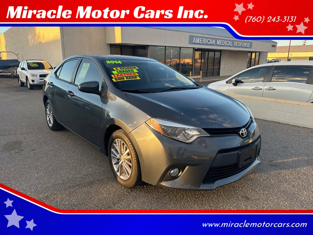 2014 Toyota Corolla LE Premium 4dr Sedan 