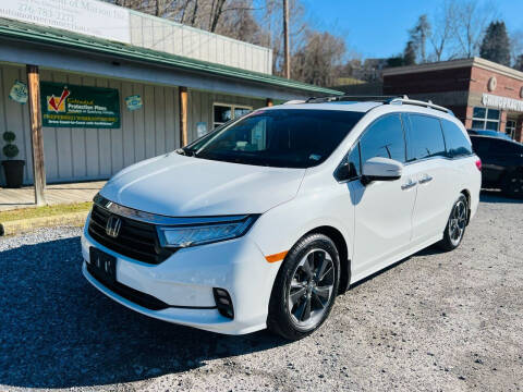 2022 Honda Odyssey for sale at Booher Motor Company in Marion VA