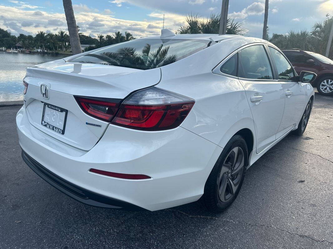 2019 Honda Insight for sale at Tropical Auto Sales in North Palm Beach, FL