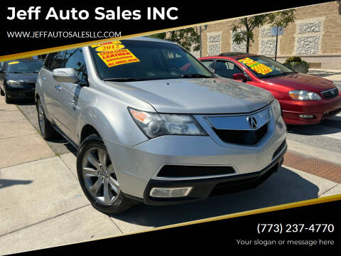 2012 Acura MDX for sale at Jeff Auto Sales INC in Chicago IL