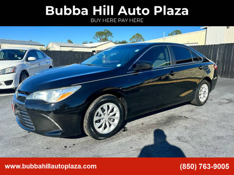 2015 Toyota Camry for sale at Bubba Hill Auto Plaza in Panama City FL