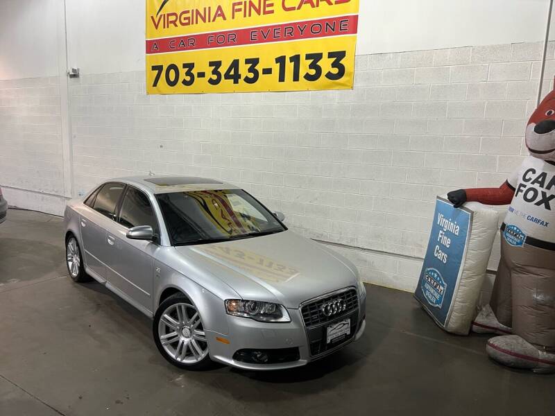 2007 Audi S4 for sale at Virginia Fine Cars in Chantilly VA