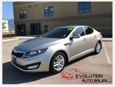 2013 Kia Optima for sale at Evolution Auto Sales LLC in Springville UT