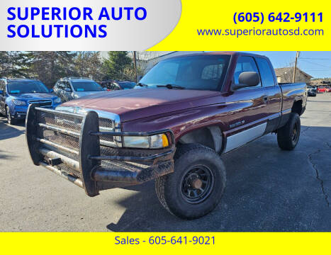 2001 Dodge Ram 1500 for sale at SUPERIOR AUTO SOLUTIONS in Spearfish SD